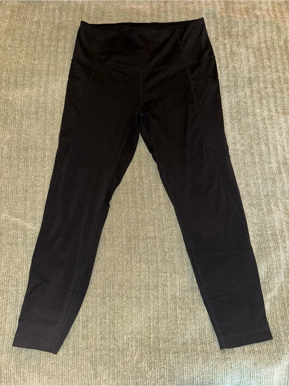 Women's High-Waist Black Performance Leggings